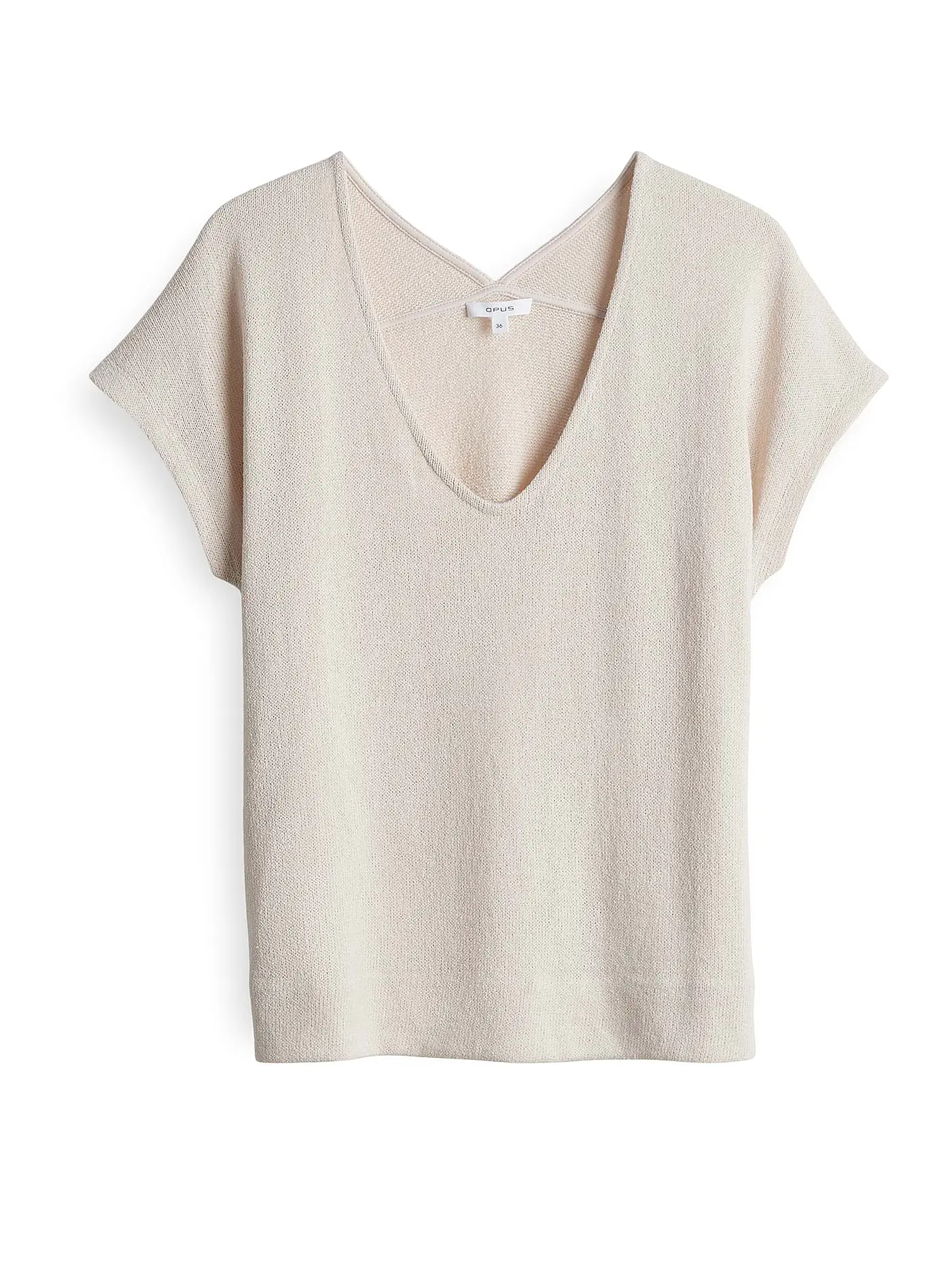 OPUS | T-Shirt SIRUKUS | creme